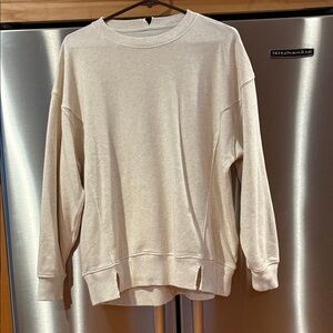 Aerie Oversized Cozy Cream Women's Sweatshirt XXS